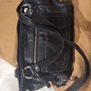 Double strapped Fossil Shoulder Bag